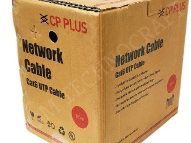 CP PLUS  CAT6 Full Copper Indoor 100M Best Price in Coimbatore